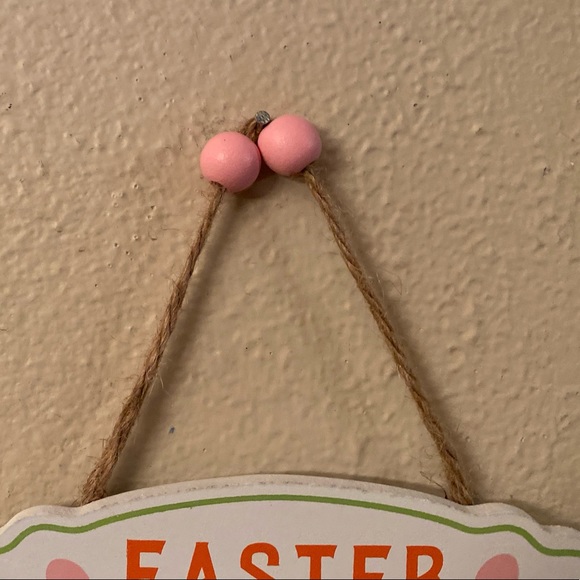 Happy Easter Hanging Wall Decor Signs Set of 2, Easter Makes Me Hoppy - Picture 15 of 16
